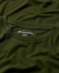 T-shirt 'o-neck' | Bambusviskose | Grøn -Resteröds