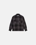 Nolan Twill overshirt | 100% bomuld | Mørk grå -Resteröds