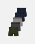 Tights 'gunnar' 5-pak | Bambusviskose | Multifarvet -Resteröds