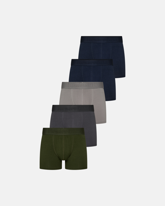 Tights gunnar 5-pak | Bambusviskose | Multifarvet