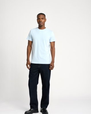 T-shirt, Bambusviskose, Blå