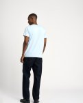 T-shirt 'o-neck' | Bambusviskose | Lys blå -Resteröds