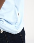 T-shirt 'o-neck' | Bambusviskose | Lys blå -Resteröds