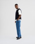 Kian Vest | Polyester-uld blend | Navy -Resteröds