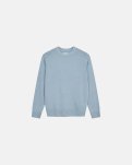 Lean Pullover | Uld | Lys blå -Resteröds