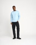 Lean Pullover | Uld | Lys blå -Resteröds