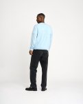 Lean Pullover | Uld | Lys blå -Resteröds
