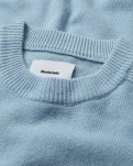 Lean Pullover | Uld | Lys blå -Resteröds
