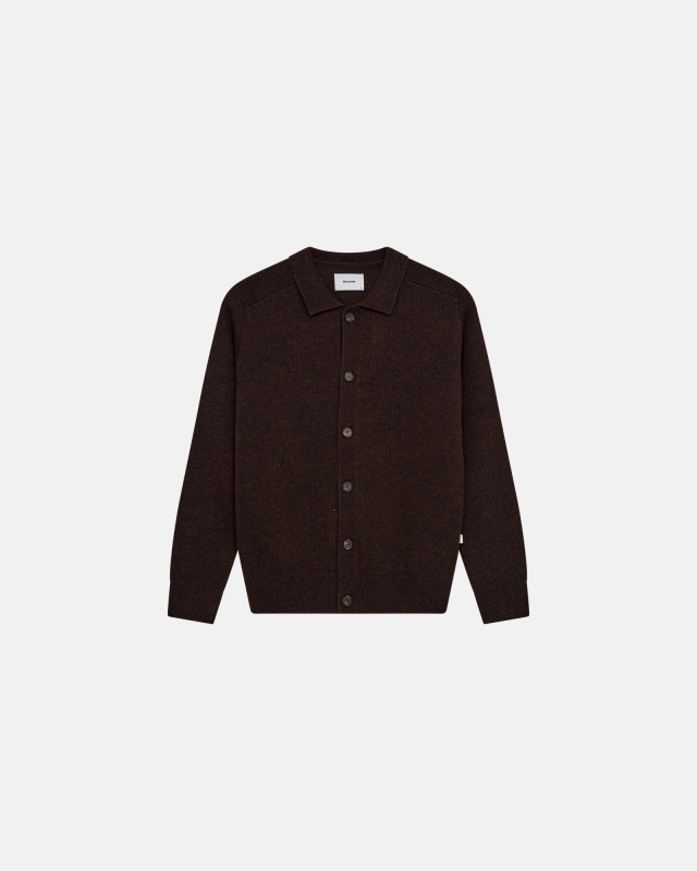Dean Cardigan | Uld | Brun