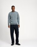 Jameson Pullover | Uld | Blå -Resteröds