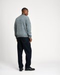 Floyd Cardigan | Uld | Blå -Resteröds