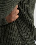 Floyd Cardigan | Uld | Grøn -Resteröds