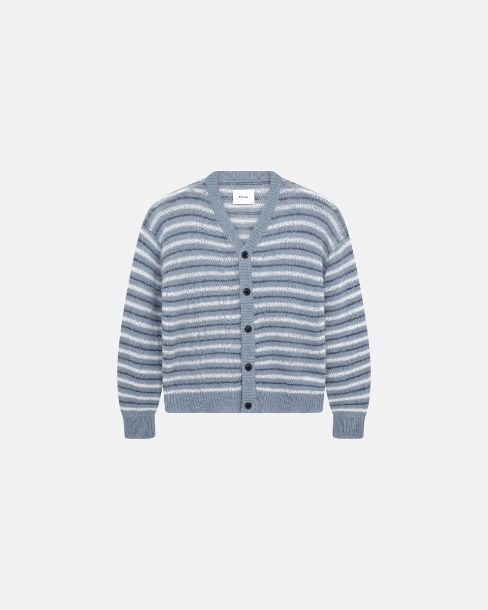 Resteröds Victor cardigan | Mohair | Blå - S