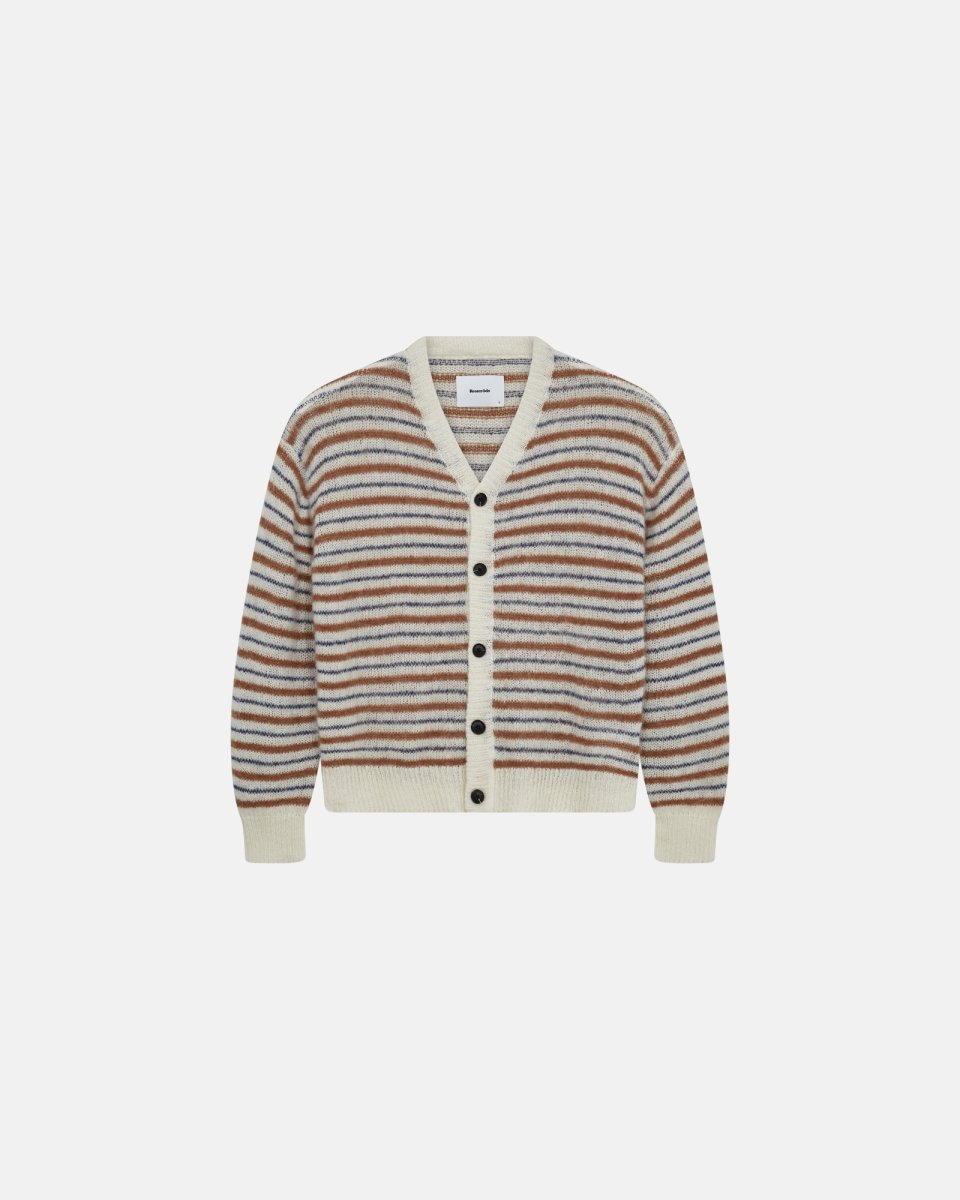 Resteröds Victor cardigan | Mohair | Sand - S