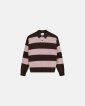 Jacob polo | Uld | Rosa/brun - Resteröds
