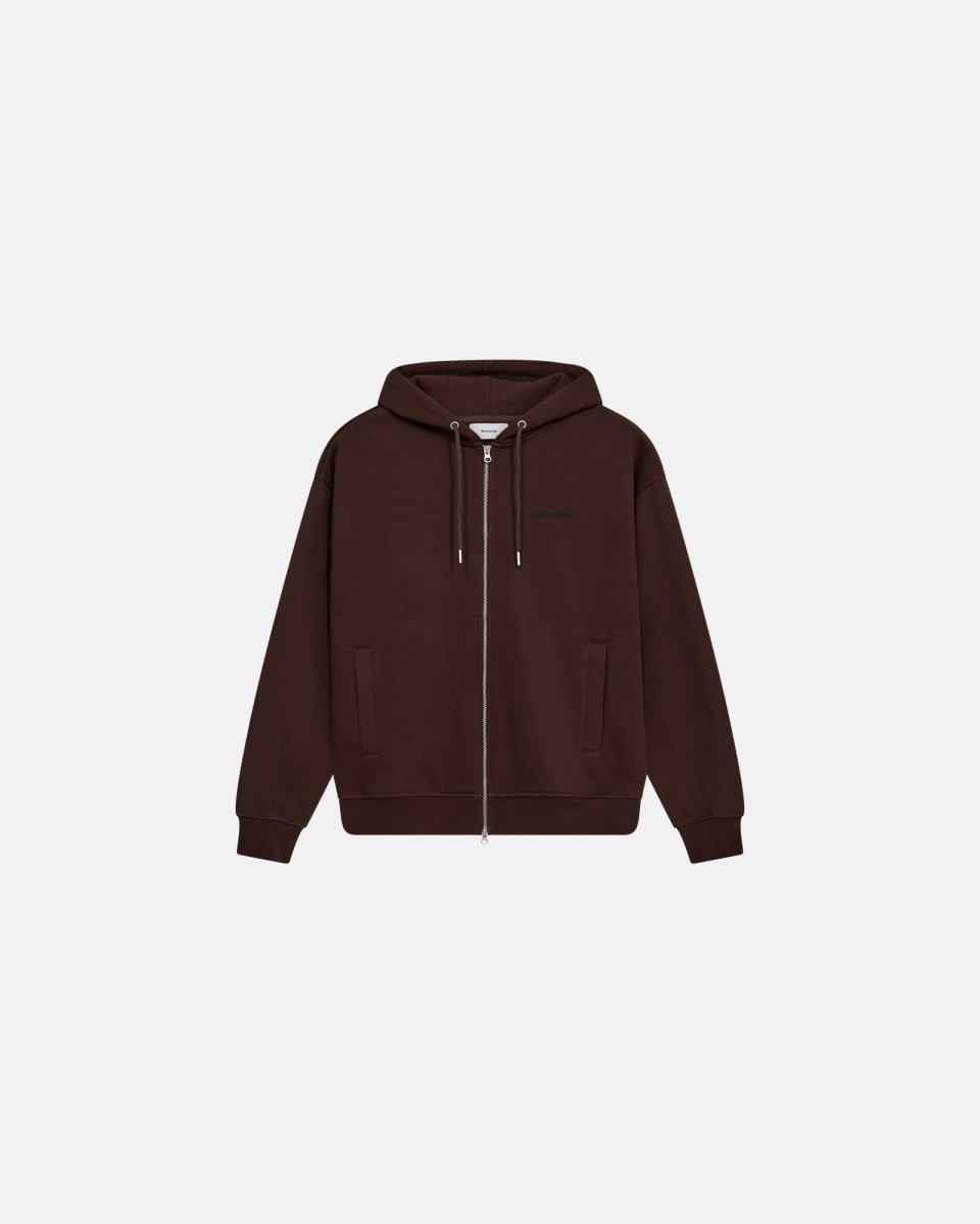 Resteröds Rick hoodie | 100% bomuld | Brun - S