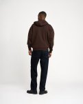 Rick Hoodie | 100% bomuld | Brun -Resteröds
