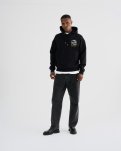 Elliot Hoodie | 100% bomuld | Sort -Resteröds