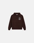 Elliot Hoodie  | 100% bomuld | Brun -Resteröds