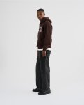 Elliot Hoodie  | 100% bomuld | Brun -Resteröds