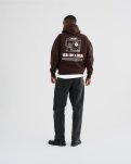 Elliot Hoodie  | 100% bomuld | Brun -Resteröds