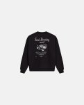 Drake Sweatshirt | 100% bomuld | Sort -Resteröds