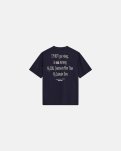 Tas T-shirt  | 100% bomuld | Navy -Resteröds