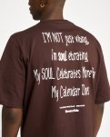 Tas T-shirt  | 100% bomuld | Brun -Resteröds