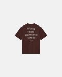 Tas T-shirt  | 100% bomuld | Brun -Resteröds