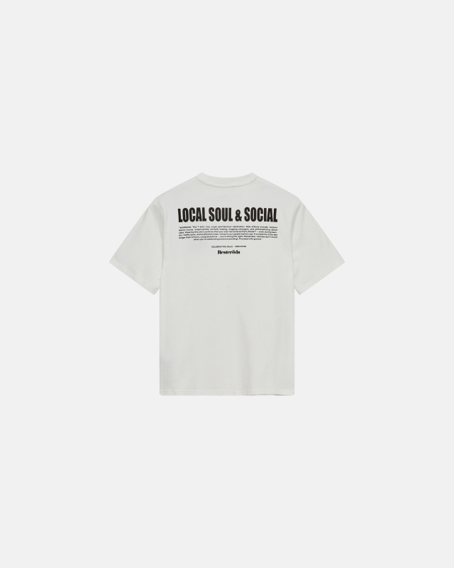 Tas T-shirt | 100% bomuld | Hvid