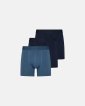 Tights Long leg 'kalle' 3-pak | Bambusviskose | Blå/navy - Resteröds