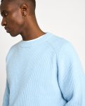 Michael Pullover | Uld | Blå -Resteröds