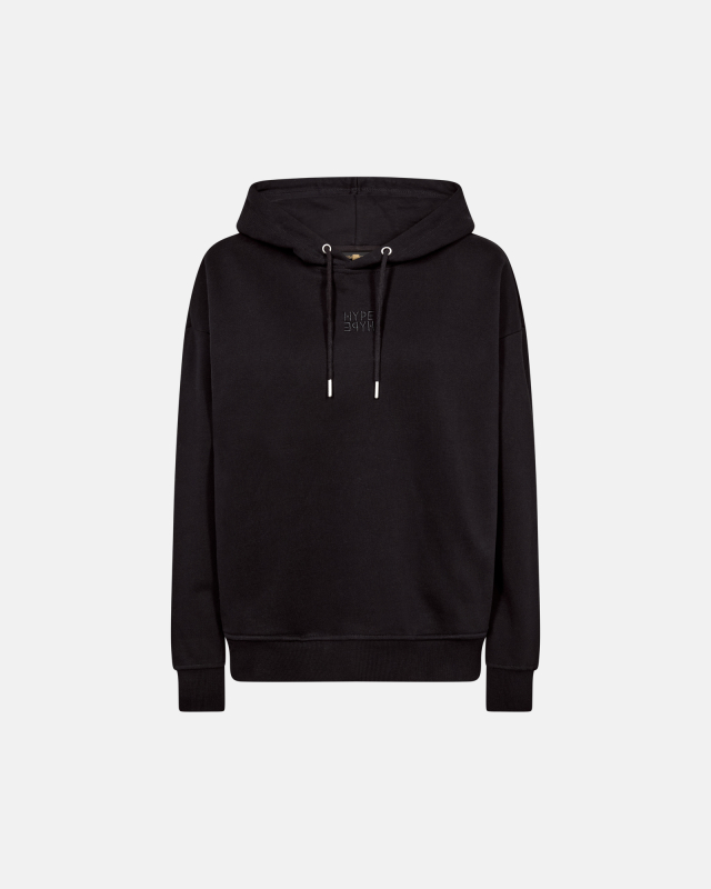Hoodie | 100% bomuld | Sort