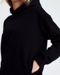 Hoodie, 100% bomuld, Sort