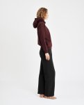 Hoodie, 100% bomuld, Brun