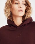 Hoodie, 100% bomuld, Brun