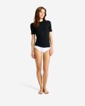 Cashmere-blend t-shirt | Bambusviskose | Sort -JBS of Denmark Women