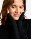 Cashmere-blend langærmet t-shirt | Bambusviskose | Sort -JBS of Denmark Women