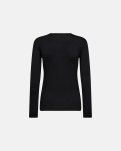 Cashmere-blend langærmet t-shirt | Bambusviskose | Sort -JBS of Denmark Women