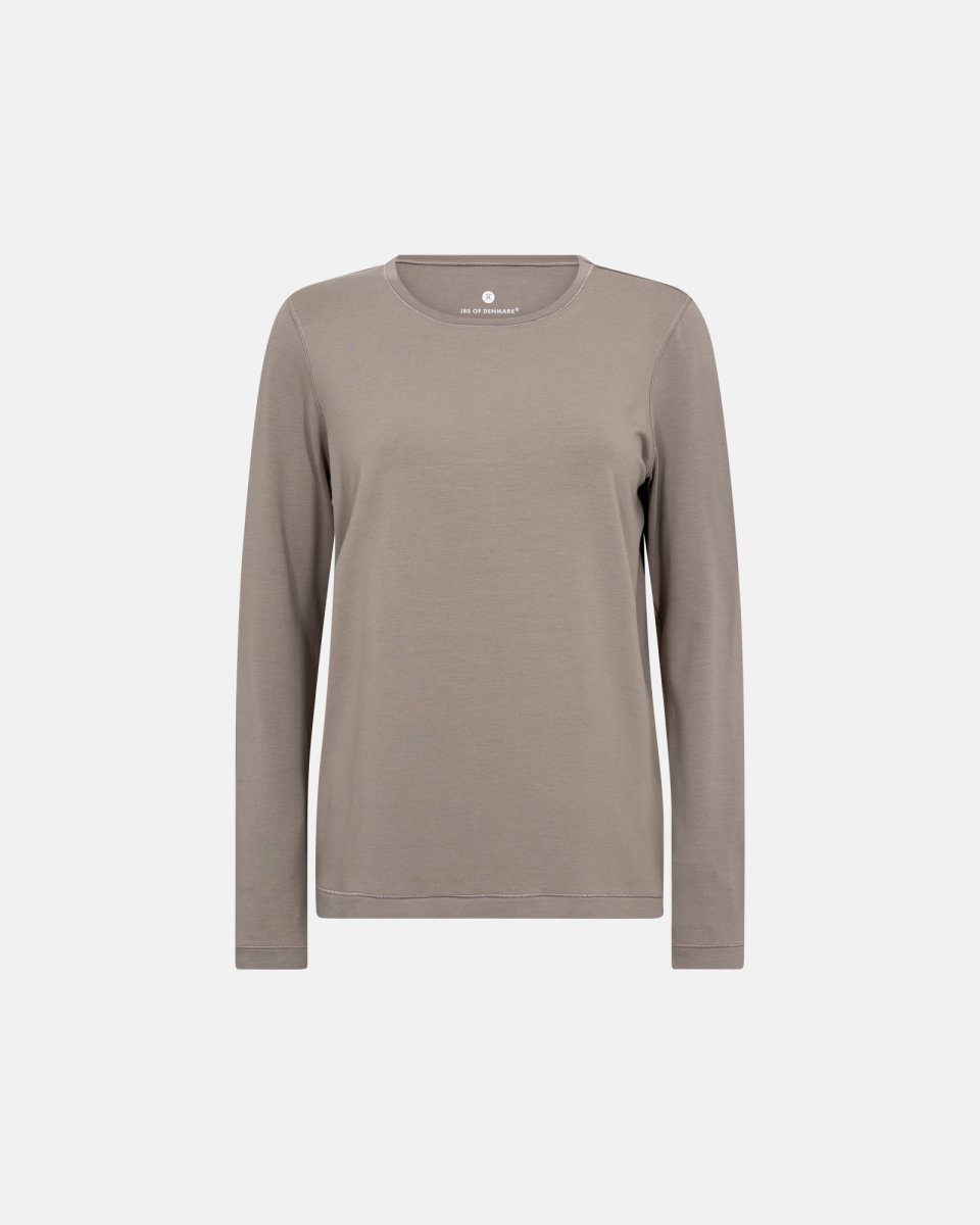 JBS of Denmark Women Langærmet t-shirt | Bambusviskose | Brun - S