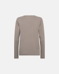 Langærmet t-shirt | Bambusviskose | Brun -JBS of Denmark Women