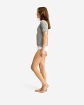 Cashmere-blend t-shirt | Bambusviskose | Grå -JBS of Denmark Women