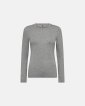 Cashmere-blend langærmet t-shirt | Bambusviskose | Grå - JBS of Denmark Women