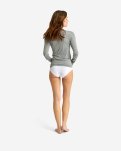 Cashmere-blend langærmet t-shirt | Bambusviskose | Grå -JBS of Denmark Women