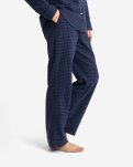 Pyjamasbukser | 100% økologisk bomuld | Navy ternet -JBS of Denmark Women