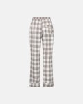 Pyjamasbukser | 100% økologisk bomuld | Sand ternet -JBS of Denmark Women