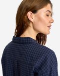Pyjamaskjorte | 100% økologisk bomuld | Navy ternet -JBS of Denmark Women