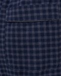 Pyjamaskjorte | 100% økologisk bomuld | Navy ternet -JBS of Denmark Women