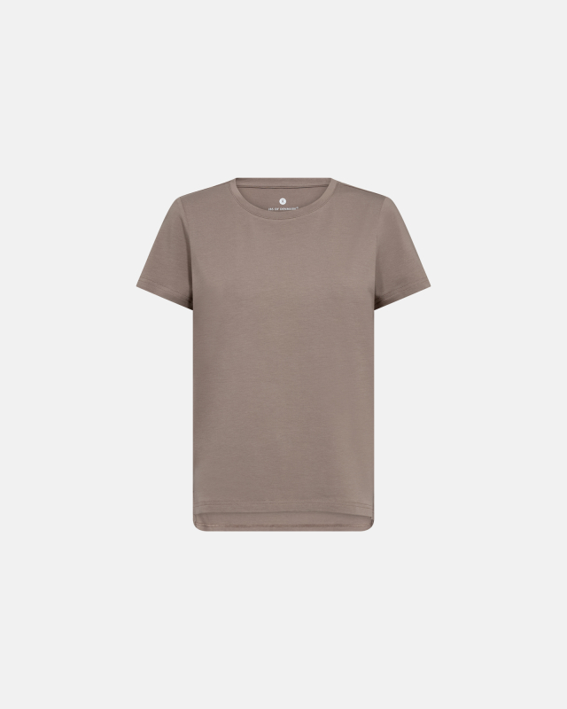 T-shirt | Bambusviskose | Brun