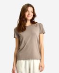 T-shirt | Bambusviskose | Brun -JBS of Denmark Women